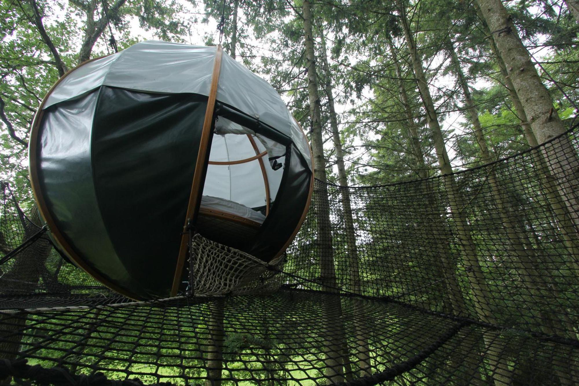 Insolite Dans Les Arbres Les Ormes, Epiniac Exterior foto